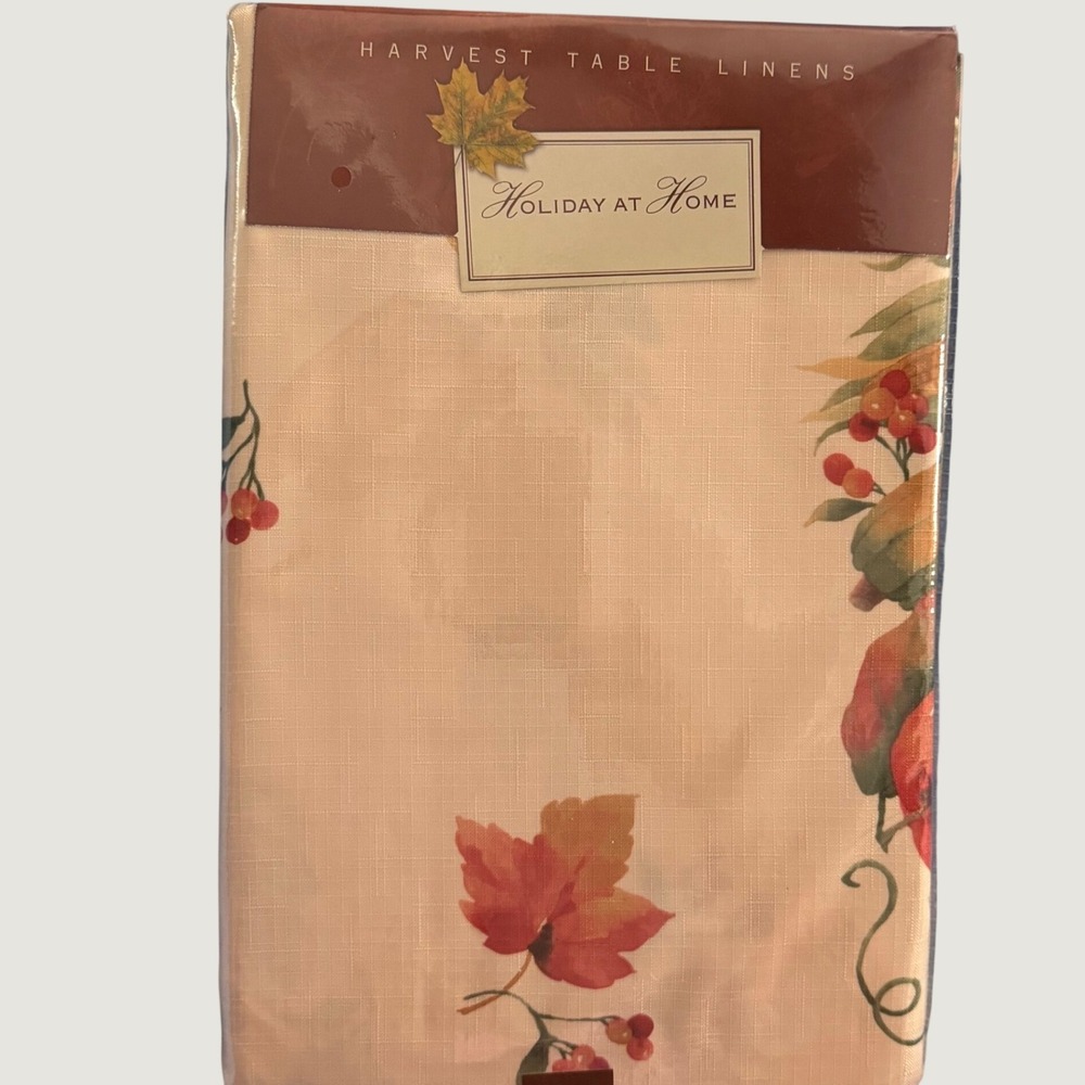 Harvest Table Linen Obong 60X84 Plentiful Harvest Pattern